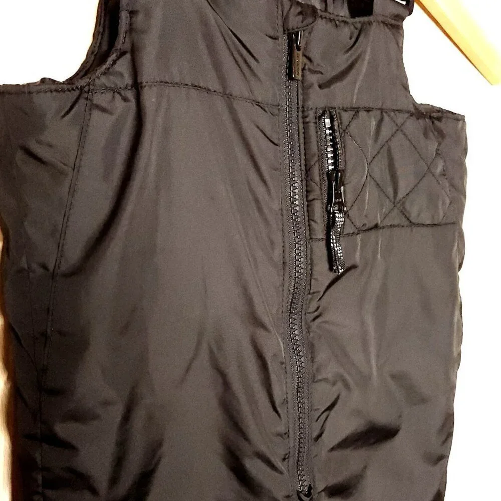 Old Navy Toddler Black Snow Bibs 18-24 Months